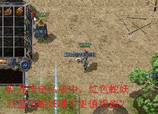 新开传奇私服中,红色蛇妖和蓝色蛇妖哪个更值得刷? 新开传奇私服中,红色蛇妖和蓝色蛇妖哪个更值得刷?