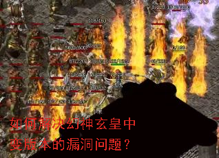 如何解决幻神玄皇中变版本的漏洞问题? 如何解决幻神玄皇中变版本的漏洞问题?