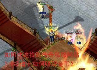 如何快速找到传奇私服网站?9级道士如何赚取金币? 如何快速找到传奇私服网站?9级道士如何赚取金币?