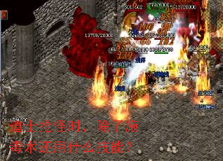 道士抢怪时,除了施毒术还用什么技能? 道士抢怪时,除了施毒术还用什么技能?