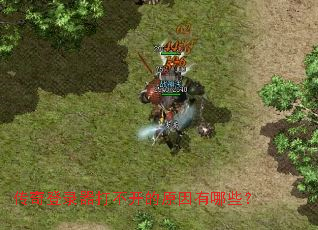 传奇登录器打不开的原因有哪些? 传奇登录器打不开的原因有哪些?