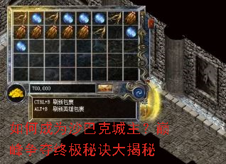 如何成为沙巴克城主?巅峰争夺终极秘诀大揭秘 如何成为沙巴克城主?巅峰争夺终极秘诀大揭秘