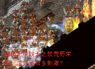 揭秘无底线天之禁荒野求生玩法究竟有多刺激? 揭秘无底线天之禁荒野求生玩法究竟有多刺激?