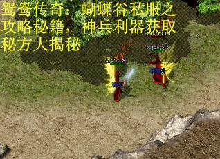 鸳鸯传奇：蝴蝶谷私服之攻略秘籍，神兵利器获取秘方大揭秘