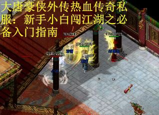 大唐豪侠外传热血传奇私服：新手小白闯江湖之必备入门指南