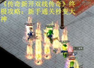《传奇新开双线传奇》终极攻略：新手通关秒变大神