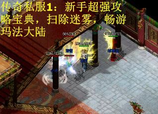 传奇私服1：新手超强攻略宝典，扫除迷雾，畅游玛法大陆