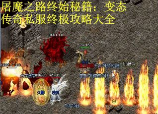 屠魔之路终始秘籍：变态传奇私服终极攻略大全