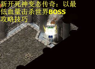 新开死神变态传奇：以最低血量击杀世界BOSS攻略技巧