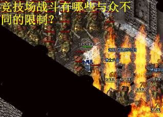 竞技场战斗有哪些与众不同的限制？