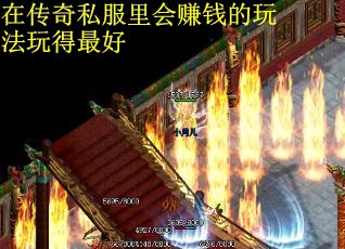 在传奇私服里会赚钱的玩法玩得最好