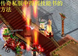 传奇私服中得到技能书的方法