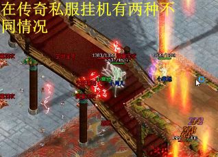 在传奇私服挂机有两种不同情况