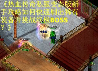 《热血传奇私服变态版新手攻略如何快速刷出稀有装备并挑战终极BOSS？》