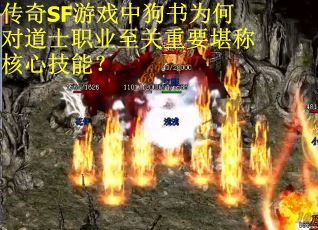 传奇SF游戏中狗书为何对道士职业至关重要堪称核心技能？