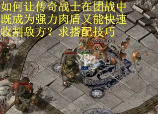 如何让传奇战士在团战中既成为强力肉盾又能快速收割敌方？求搭配技巧