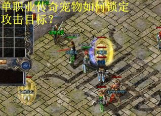 单职业传奇宠物如何锁定攻击目标？